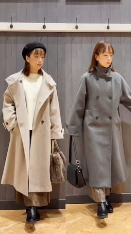 その他アウターを使ったmeiさんのファッション動画