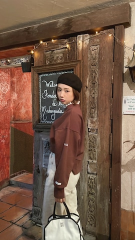 「RUBY AND YOU（ルビーアンドユー）のアイテム（ショルダーバッグ）」を使った、AMOさん（レディース・168cm）の秋コーディネート