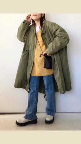 モッズコートを使ったSACHIさんのファッション動画