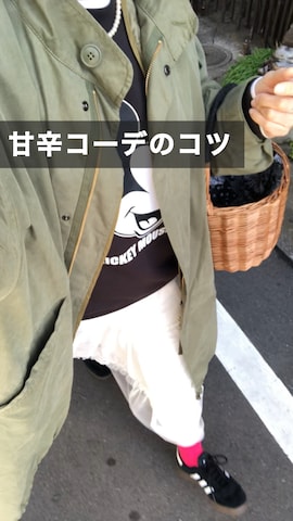 モッズコートを使ったSACHIさんのファッション動画