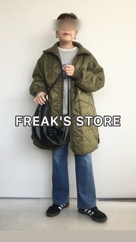 「アイテム（その他アウター、グリーン系）」を使った、SACHIさん（レディース・150cm）の秋コーディネート