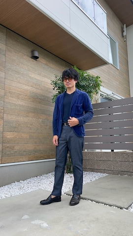 Jabez Cliffのアイテムを使ったJunichiさんのファッション動画