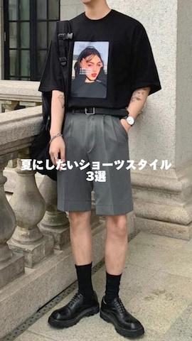 「improves（インプローブス）のアイテム（財布/小物）」を使った、harutoさん（メンズ・176cm）の夏コーディネート