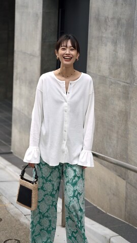 JAMIRAYのバッグを使った吉田歩美さんのファッション動画