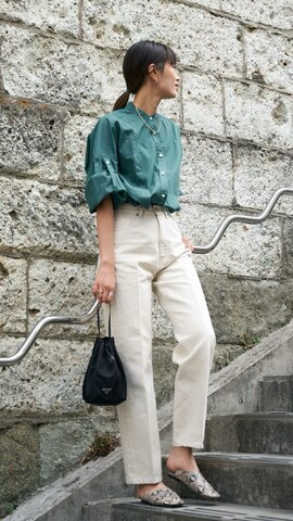 Liyocaのアイテムを使った吉田歩美さんのファッション動画