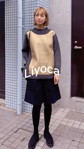 Liyocaのアイテムを使った吉田歩美さんのファッション動画