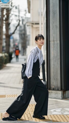 Liyocaのアイテムを使った吉田歩美さんのファッション動画