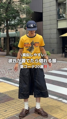 Levi'sのトップスを使ったtaiyoさんのファッション動画