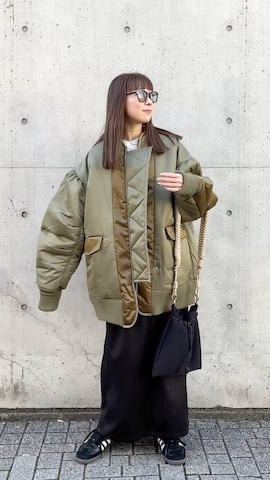 MINAEさん（骨格ナチュラル・レディース・160cm）の冬コーディネート