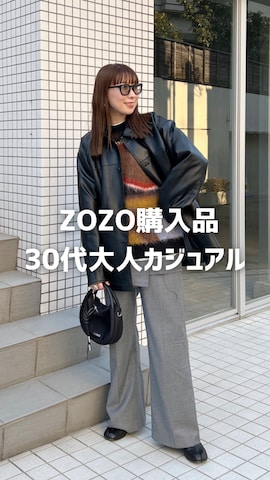 「CREDONA（クレドナ）のアイテム（その他アウター）」を使った、MINAEさん（レディース・160cm）の冬コーディネート