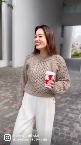 Vicenteのその他パンツを使った黒木 ナツミ🦋さんのファッション動画