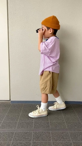 「アイテム（帽子）」を使った、haru__maaさん（キッズ・100cm）の夏コーディネート