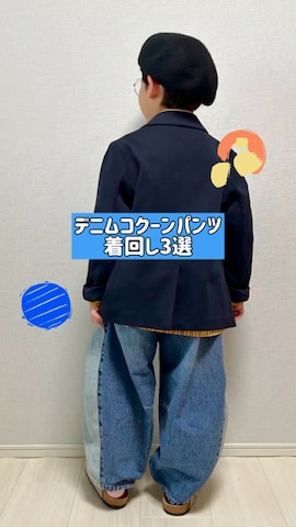 「アイテム（サンダル）」を使った、haru__maaさん（キッズ・110cm）の冬コーディネート