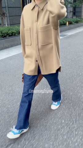 manonfripesのアイテムを使ったあさひさんのファッション動画