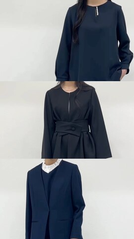 「アイテム（スーツセット）」を使った、SHOP STAFFさん（レディース・168cm）の春コーディネート