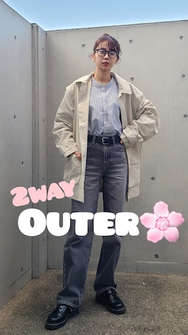 forksy.のブルゾンを使ったARINA / 杉本侑菜さんのファッション動画