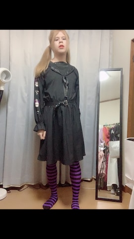 「アイテム（ワンピース/ドレス）」を使った、メアさん（メンズ・173cm）の秋コーディネート
