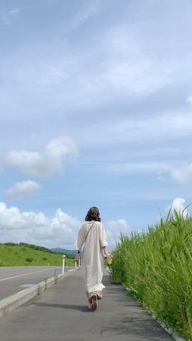 シャツワンピースを使ったよしださんのファッション動画