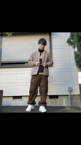 「アイテム（リング）」を使った、ねぎさん（メンズ・174cm・20代）の冬コーディネート