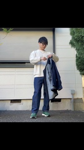 「アイテム（リング）」を使った、ねぎさん（メンズ・174cm・20代）の冬コーディネート