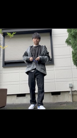 「アイテム（リング）」を使った、ねぎさん（メンズ・174cm・20代）の冬コーディネート