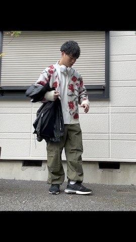 「アイテム（リング）」を使った、ねぎさん（メンズ・174cm・20代）の冬コーディネート