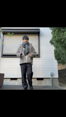 「アイテム（リング）」を使った、ねぎさん（メンズ・174cm・20代）の冬コーディネート