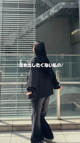 「アイテム（ブルゾン）」を使った、sara さん（レディース・163cm）の春コーディネート