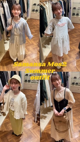 ノーカラージャケットを使った🌸さんのファッション動画