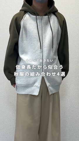 「アイテム（デニムジャケット）」を使った、れおさん（メンズ・160cm）の秋コーディネート