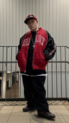 「アイテム（その他ヘアアクセサリー）」を使った、龍一 (The Loveless)®︎さん（メンズ・168cm）の春コーディネート