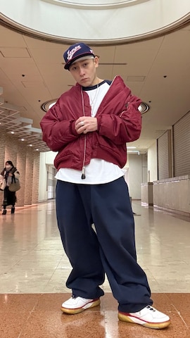 「アイテム（ヘアアクセサリー）」を使った、龍一 (The Loveless)®︎さん（メンズ・168cm）の冬コーディネート