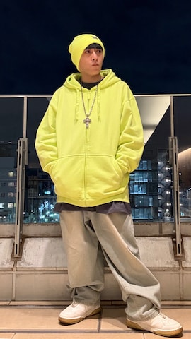 「アイテム（その他ヘアアクセサリー）」を使った、龍一 (The Loveless)®︎さん（メンズ・168cm）の冬コーディネート