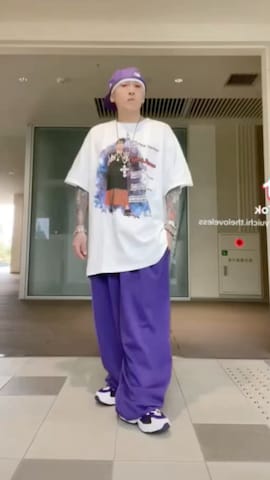 「アイテム（その他ヘアアクセサリー）」を使った、龍一 (The Loveless)®︎さん（メンズ・168cm）の春コーディネート