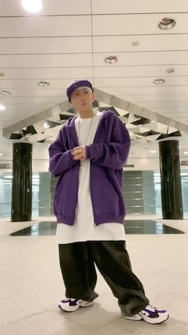 Doubleのパーカーを使った龍一 (The Loveless)®︎さんのファッション動画