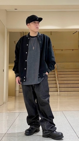 「アイテム（リング）」を使った、龍一 (The Loveless)®︎さん（メンズ・168cm）の秋コーディネート