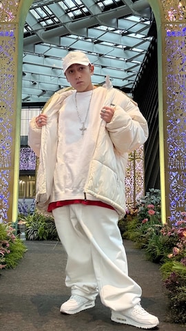 「アイテム（ヘアアクセサリー）」を使った、龍一 (The Loveless)®︎さん（メンズ・168cm）の冬コーディネート