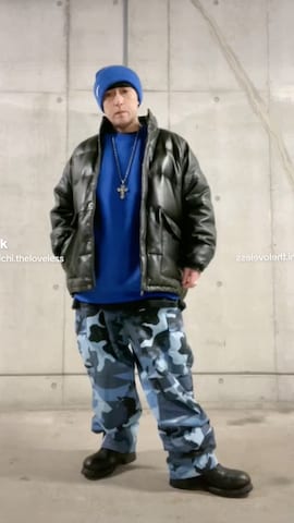 「アイテム（その他ヘアアクセサリー）」を使った、龍一 (The Loveless)®︎さん（メンズ・168cm）の冬コーディネート