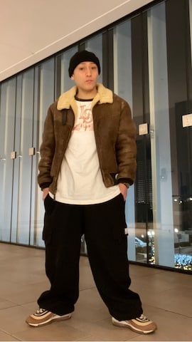 Doubleのジャケット/アウターを使った龍一 (The Loveless)®︎さんのファッション動画