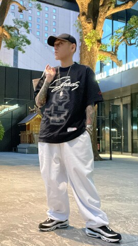 NIKEのスニーカーを使った龍一 (The Loveless)®︎さんのファッション動画