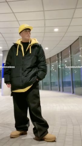 「アイテム（その他ヘアアクセサリー）」を使った、龍一 (The Loveless)®︎さん（メンズ・168cm）の冬コーディネート