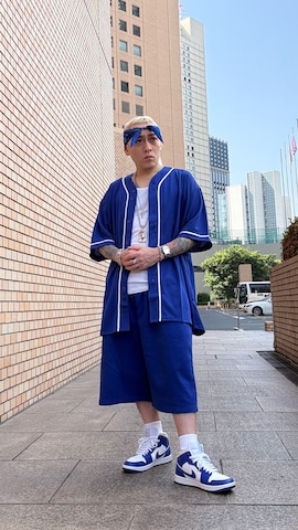 「アイテム（アンダーウェア）」を使った、龍一 (The Loveless)®︎さん（メンズ・168cm）の春コーディネート