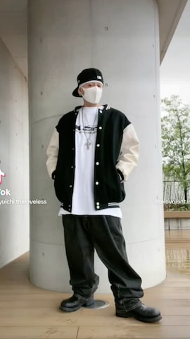 「アイテム（その他ヘアアクセサリー）」を使った、龍一 (The Loveless)®︎さん（メンズ・168cm）の冬コーディネート