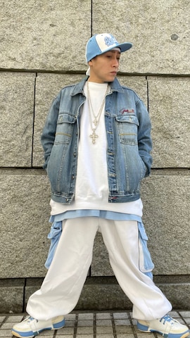 Doubleのスウェットを使った龍一 (The Loveless)®︎さんのファッション動画