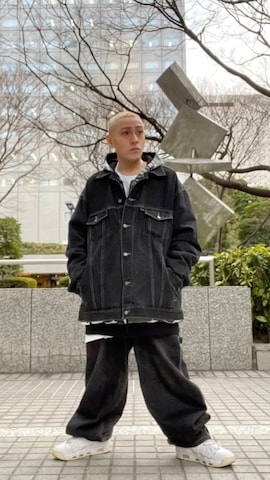 Doubleのパーカーを使った龍一 (The Loveless)®︎さんのファッション動画