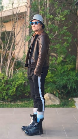 UNIQLOのレッグウェアを使ったまっちゃんさんのファッション動画