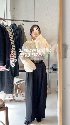「アイテム（キーケース/キーアクセサリー）」を使った、misuzuさん（レディース・158cm）の春コーディネート