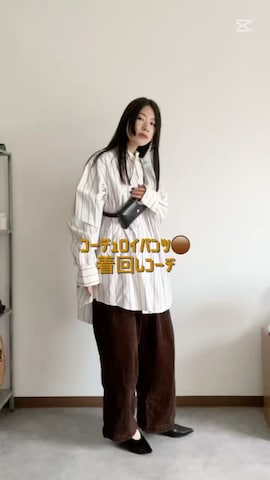 hwylのアイテムを使ったmisuzuさんのファッション動画