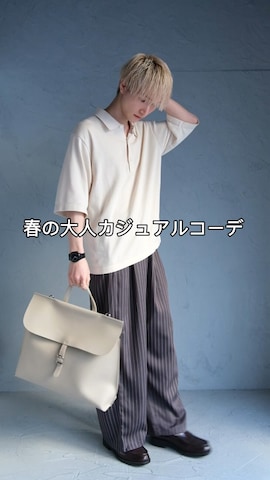 「アイテム（アイシャドウ）」を使った、いったさん（メンズ・169cm）の春コーディネート