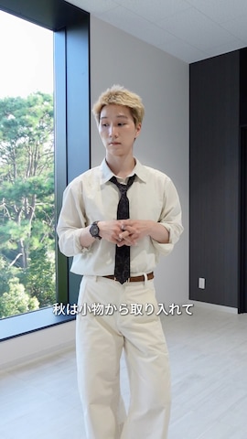 フレグランスを使ったいったさんのファッション動画